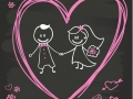 cartoon-bride-and-groom-blackboard-design_23-2147493877.jpg
